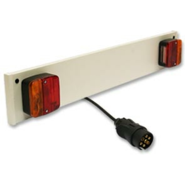 Merkloos Lichtbalk + 7p stekker (click on)