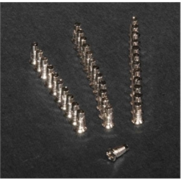 BBB BPD-33 Pins (36 St.) Zwart