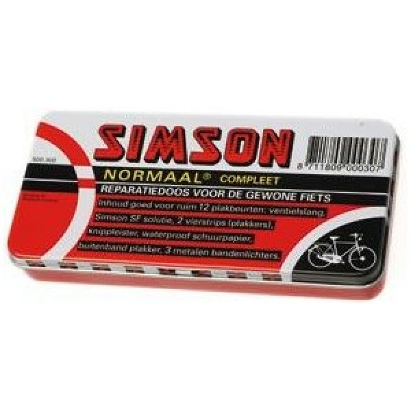 Simson Reparatiedoos normaal Wit