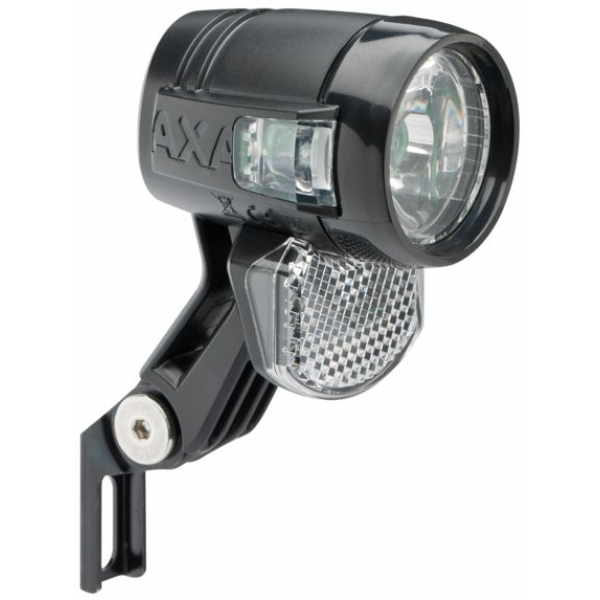 Axa KOPLAMP BLUELINE 30 SWITCH LED NDY KB Zwart