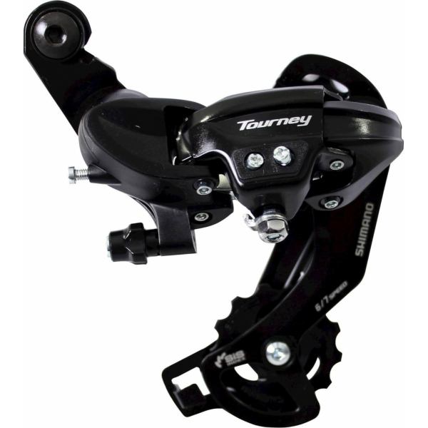 Shimano DERAILLEUR A SH TOURNEY TY300 6/7V ZW Zwart