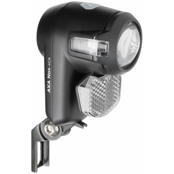 Axa KOPLAMP NOX CITY LED BATT KB ZW Zwart