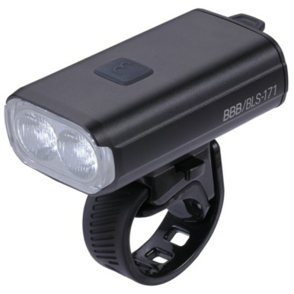 BBB BLS-171 Voorlamp StrikeDuo 1200 Zwart