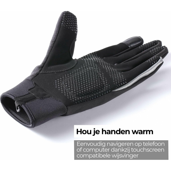 BBB BWG-36 Winterhandschoenen ControlZone Zwart - Afbeelding 5