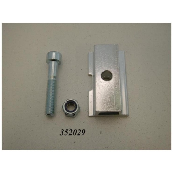 Esge STAND ADAPTERPLAAT BREED - SMAL ZILVER