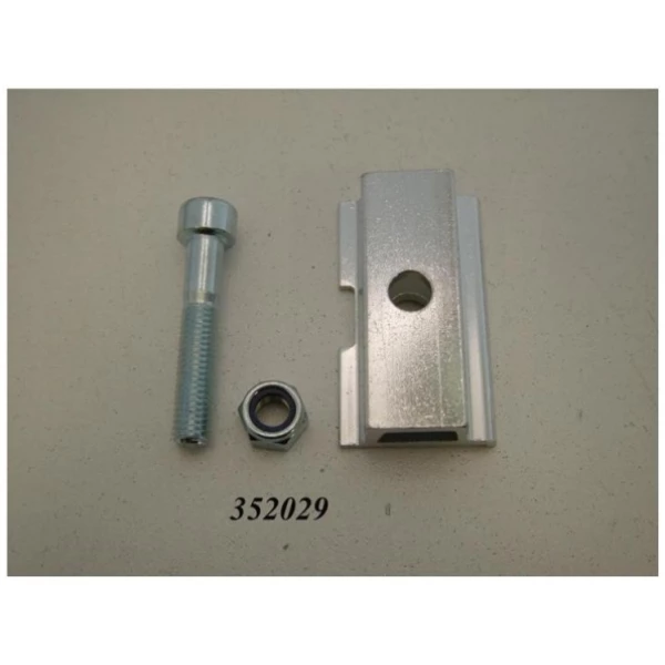 Esge STAND ADAPTERPLAAT BREED - SMAL ZILVER