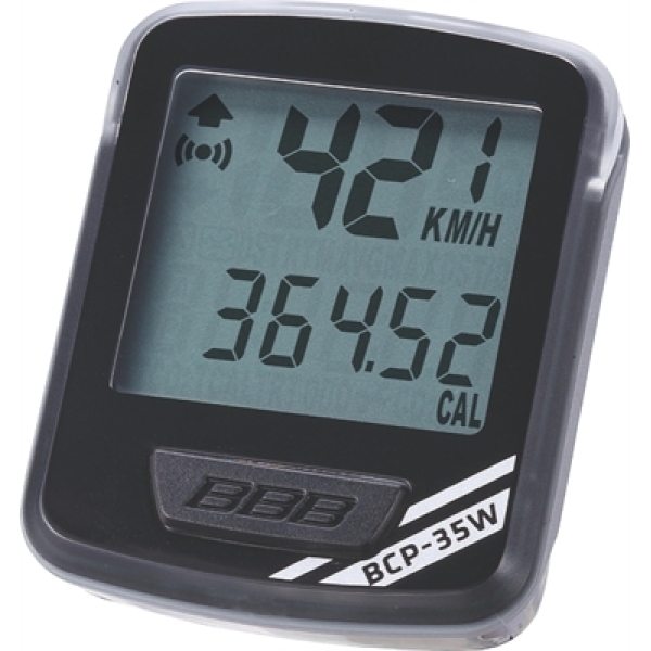 BBB BCP-35W Fietscomputer NanoBoard 11-functies Zwart/zilver