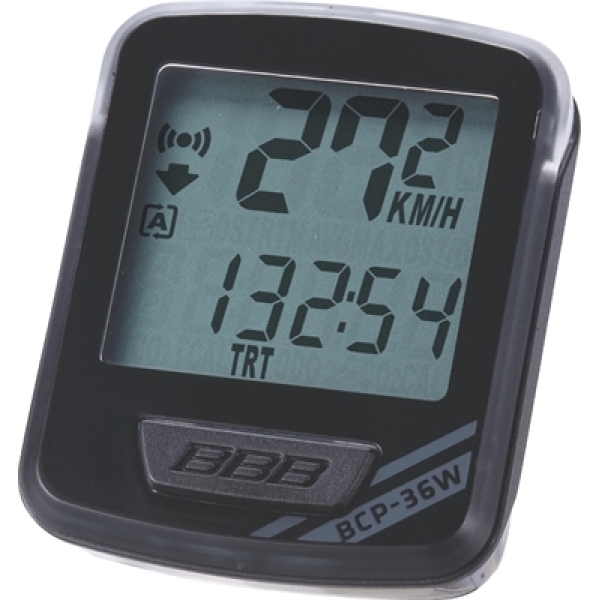 BBB BCP-36W Fietscomputer NanoBoard 14-functies Zwart