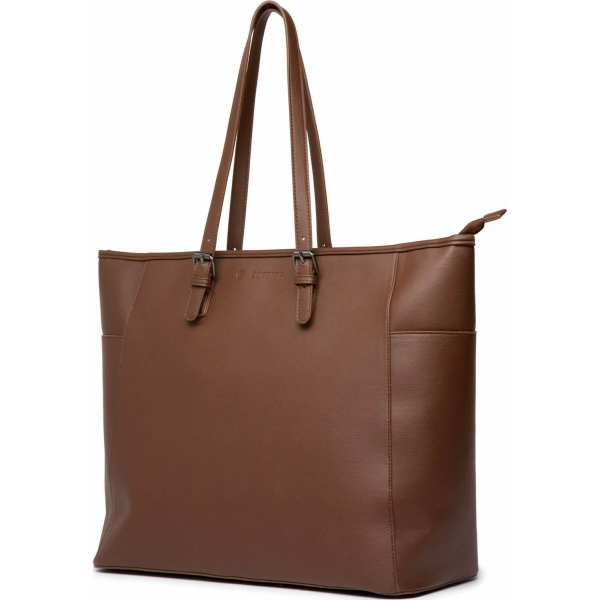 Cortina Handtas Milan PU leer Brown