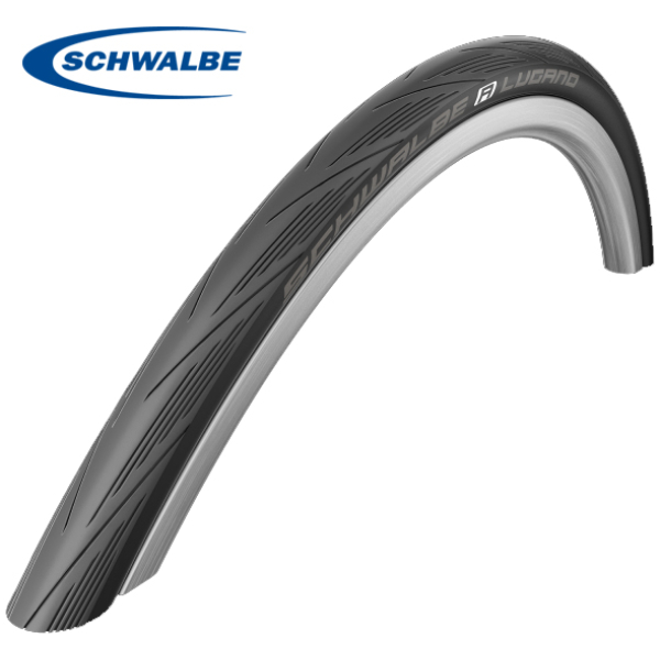 Schwalbe BUB 28X11/8 SC LUGANO II KG ZW Zwart