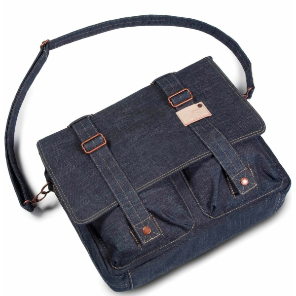 Cortina Schoudertas Kansas denim