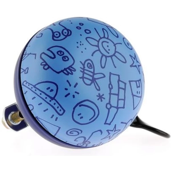 Niet Verkeerd Bel Nietverkeerd ding dong 60mm Mat Blauw