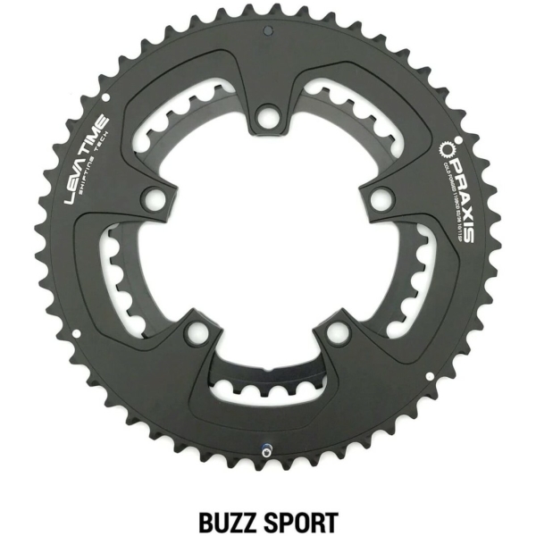 Praxis kettingblad Buzz Sport 110BCD 52/36T zwart