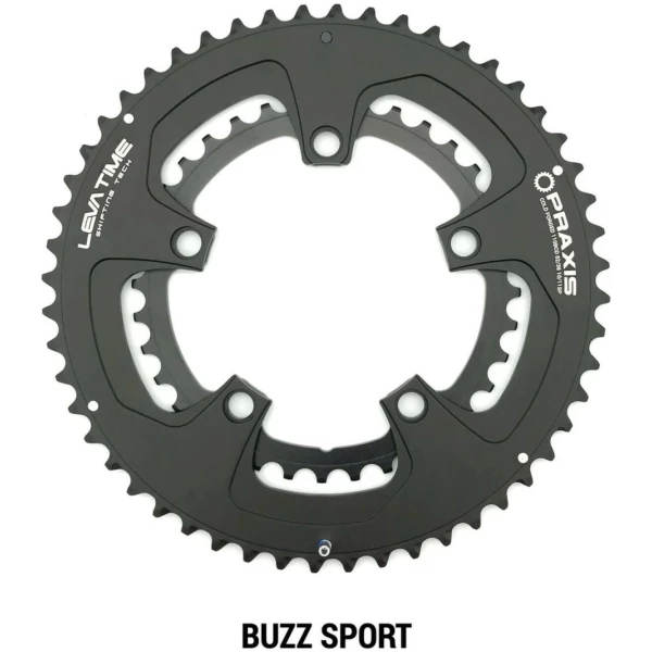 Praxis kettingblad Buzz Sport 110BCD 52/36T zwart