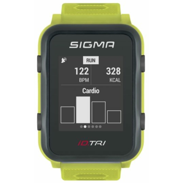 Sigma polscomputer set iD.TRI green Groen
