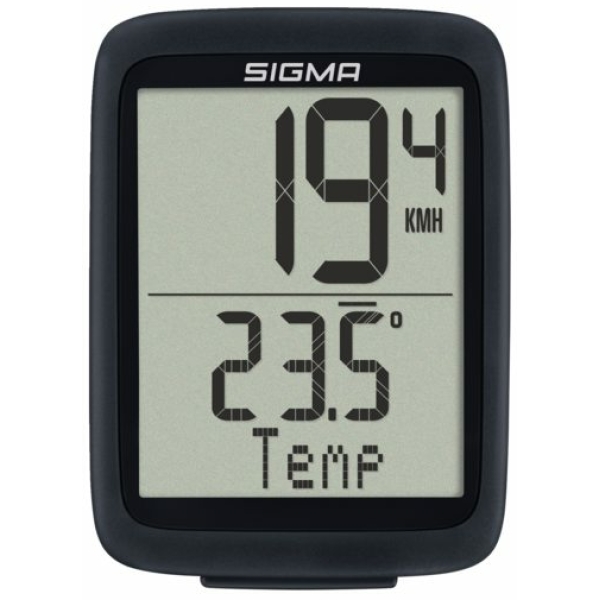 Sigma fietscomp BC 10.0 WR Zwart/Wit