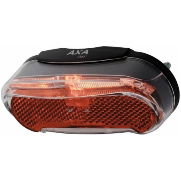 Axa ACHTERLICHT RIFF LED BATT Transparant