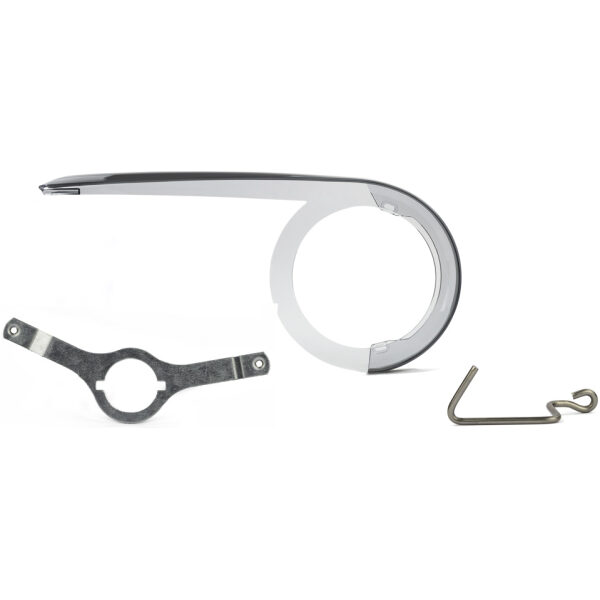 Hesling ANP KETTINGSCHERM HES CAMBIO 42-46T SMOKE ZI Zilver