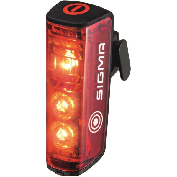 Sigma ACHTERLICHT BLAZE FLASH LED USB ZW Zwart