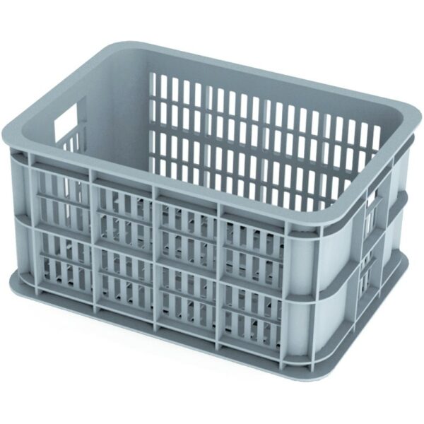 Basil KRAT BAS PVC V MIK 25L Silver Cloud