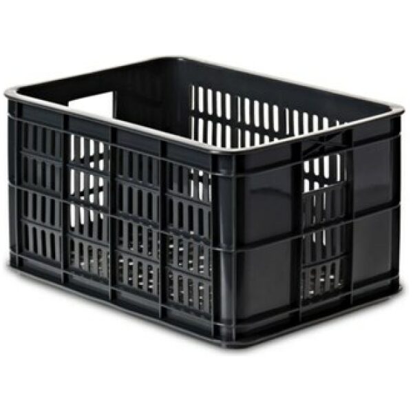 Basil KRAT BAS PVC V MIK ZW 25L Zwart