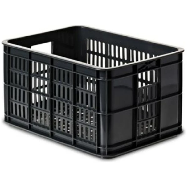 Basil KRAT BAS PVC V MIK ZW 25L Zwart