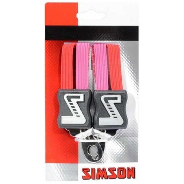 Simson Snelbinder Roze-Rood