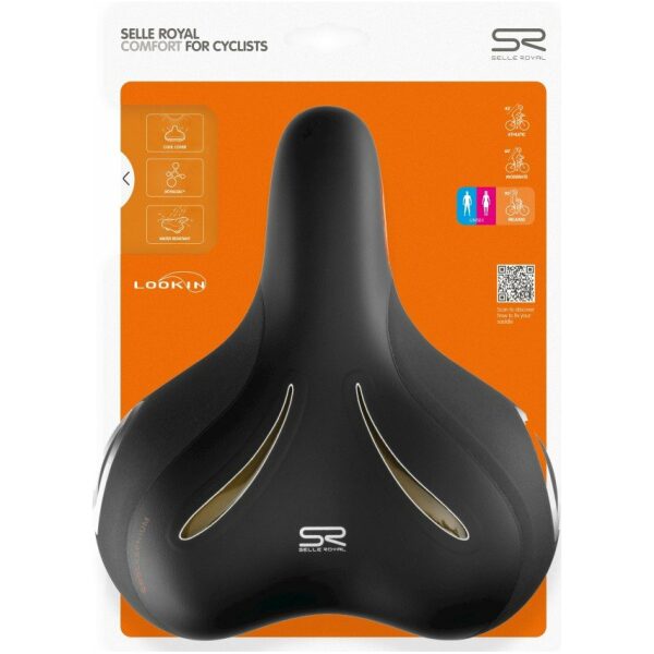 Selle Royal ZADEL SR 5236DE3A LOOKIN RELAXED Zwart