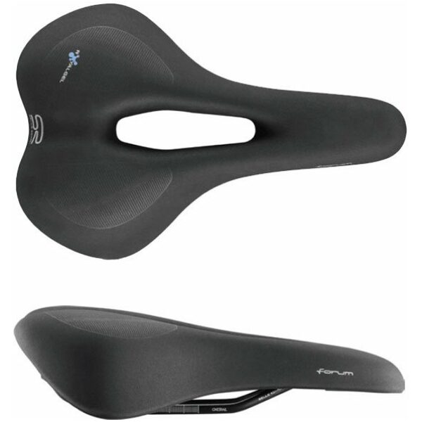 Selle Royal ZADEL SR FORUM MODERATE HR ZW Zwart