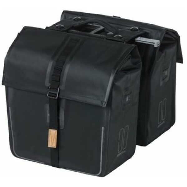 Basil TAS BAS DUBBEL URBAN DRY MIK Solid Black