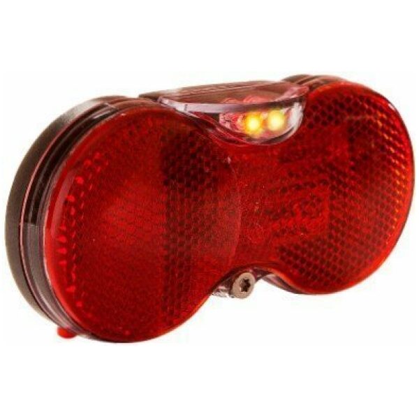 Herrmans ACHTERLICHT HERR H VISION LED BATT 50-80MM ZW Zwart