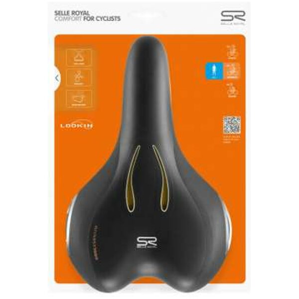 Selle Royal ZADEL SR 5235HE LOOKIN MODERATE HR Zwart - Afbeelding 4