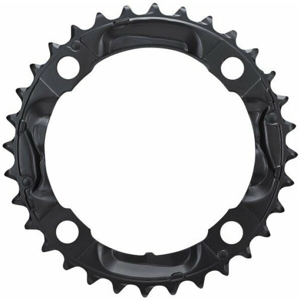Shimano Shim kett blad 32t FC-M590 4 arm Zwart