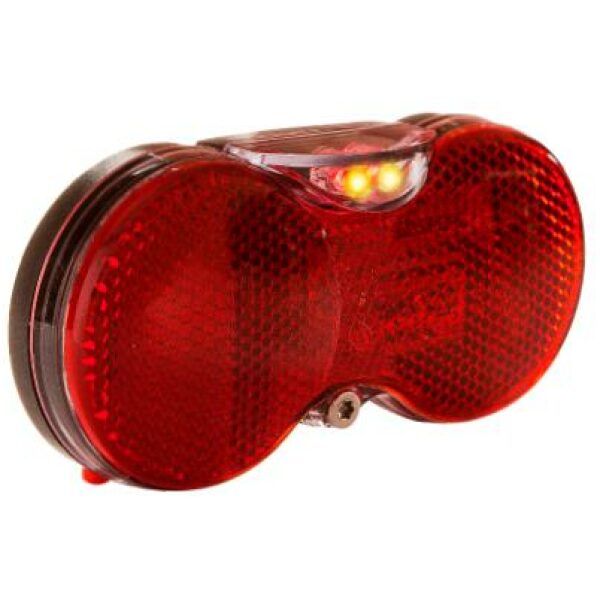 Herrmans Pakdragerlicht op kaartH-Vision 80mm 2-diode on-off,alk bat, E IV A, BS, DK Rood