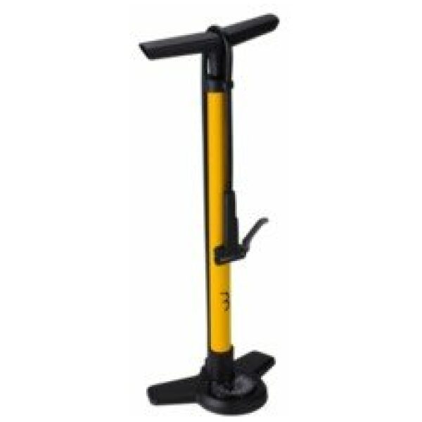 BBB BFP-28 Voetpomp AirBoost Composite Base 3 Inch Gauge Dualhead 3.0 Geel