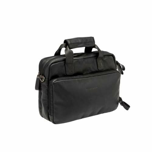 New Looxs laptoptas Cali leer 17L 15 inch Black - Afbeelding 3