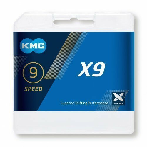 Kmc KETTING 9V 11/128 X9 ZI/GRY Zilver