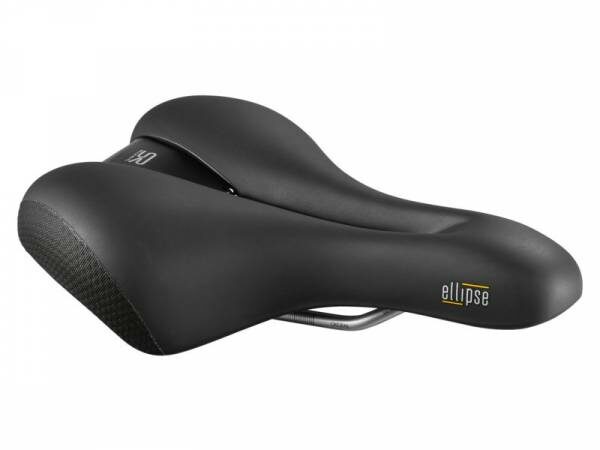 Selle Royal ZADEL SR 51B6DE ELLIPSE MODERATE DS ZW Zwart - Afbeelding 2