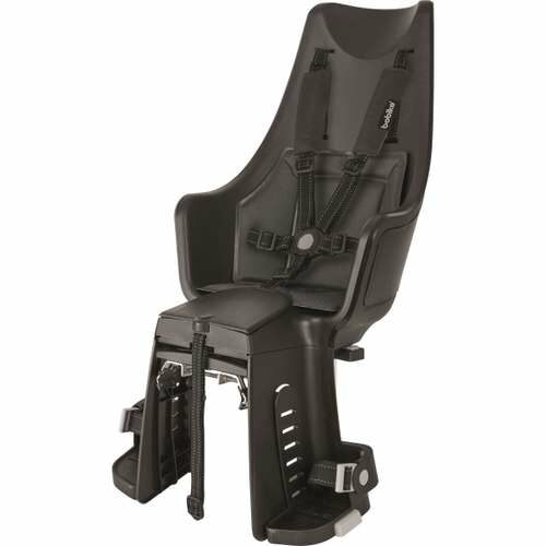 Bobike achterzitje Exclusive Maxi plus drager urba Urban Black - Afbeelding 3
