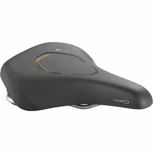 Selle Royal zadel 52A7 uni Look In 3D Relaxed Zwart - Afbeelding 5