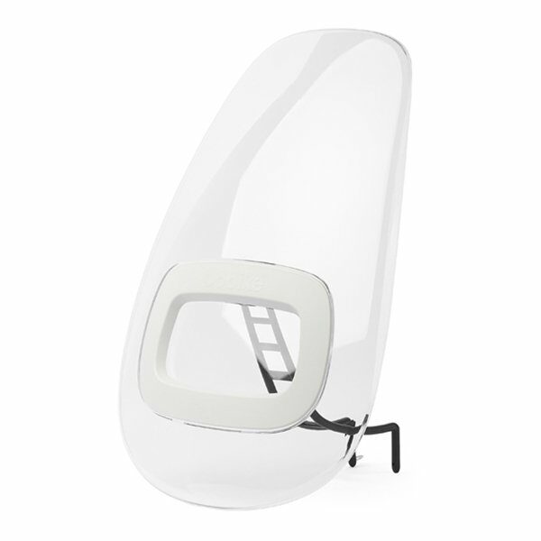 Bobike windscherm One+ snow white Wit