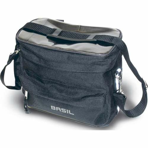 Basil stuurtas Mali m klitterband 8L Black - Afbeelding 3