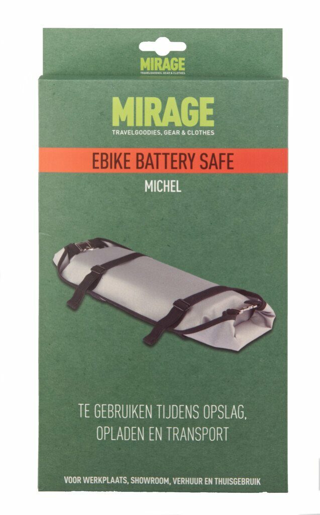 Mirage TAS EBIKE BATTERY SAFE ZW Black - Afbeelding 3