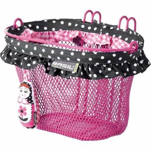 Basil mand Jasmin baboushka 8L 28x17x17cm Roze - Afbeelding 3