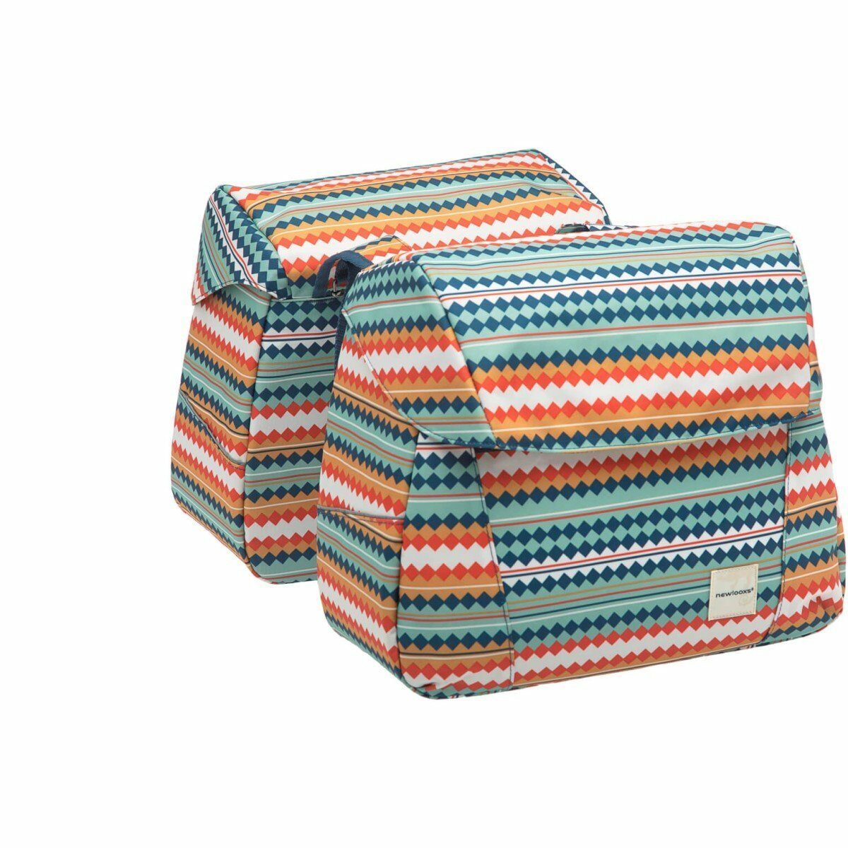 New Looxs fietstas dubbel Joli Diamond Spring - Afbeelding 3