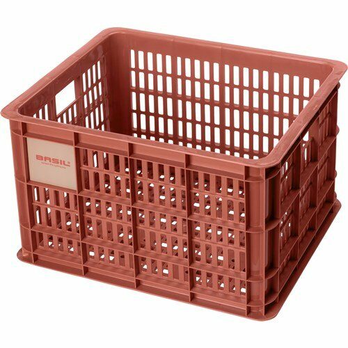 Basil KRAT BAS PVC RO 27L Terra Red - Afbeelding 2
