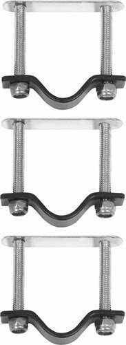 Basil KRATD BAS MONTAGESET RVS LANG SET A 3 Zilver