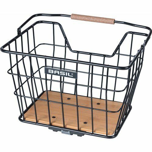 Basil MAND BAS NORDLAND MIK A BLACK/NATURAL 23L Zwart/Natural Bruin - Afbeelding 3