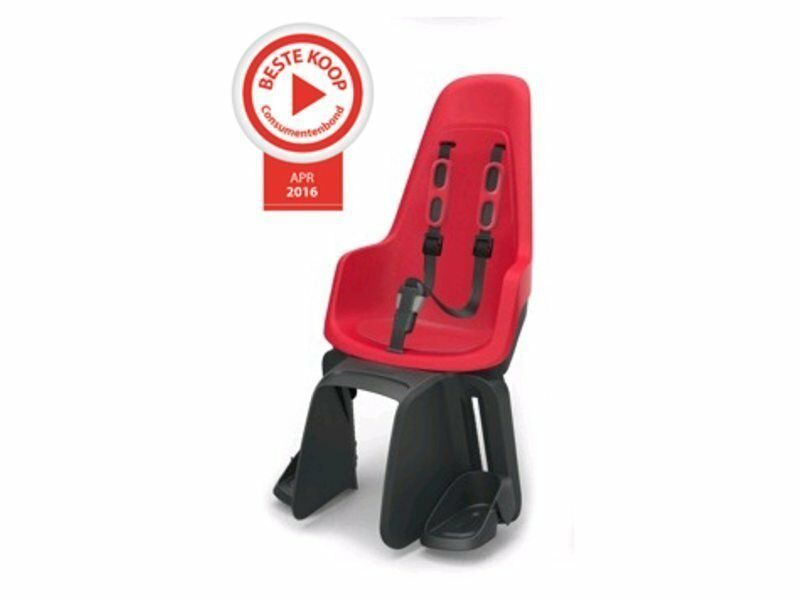 Bobike achterzitje One Maxi drager bev. strawberry Strawberry Red