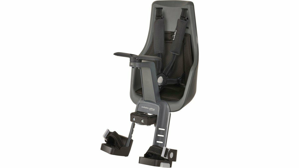 Bobike voorzitje Exclusive Mini plus Urban Grey